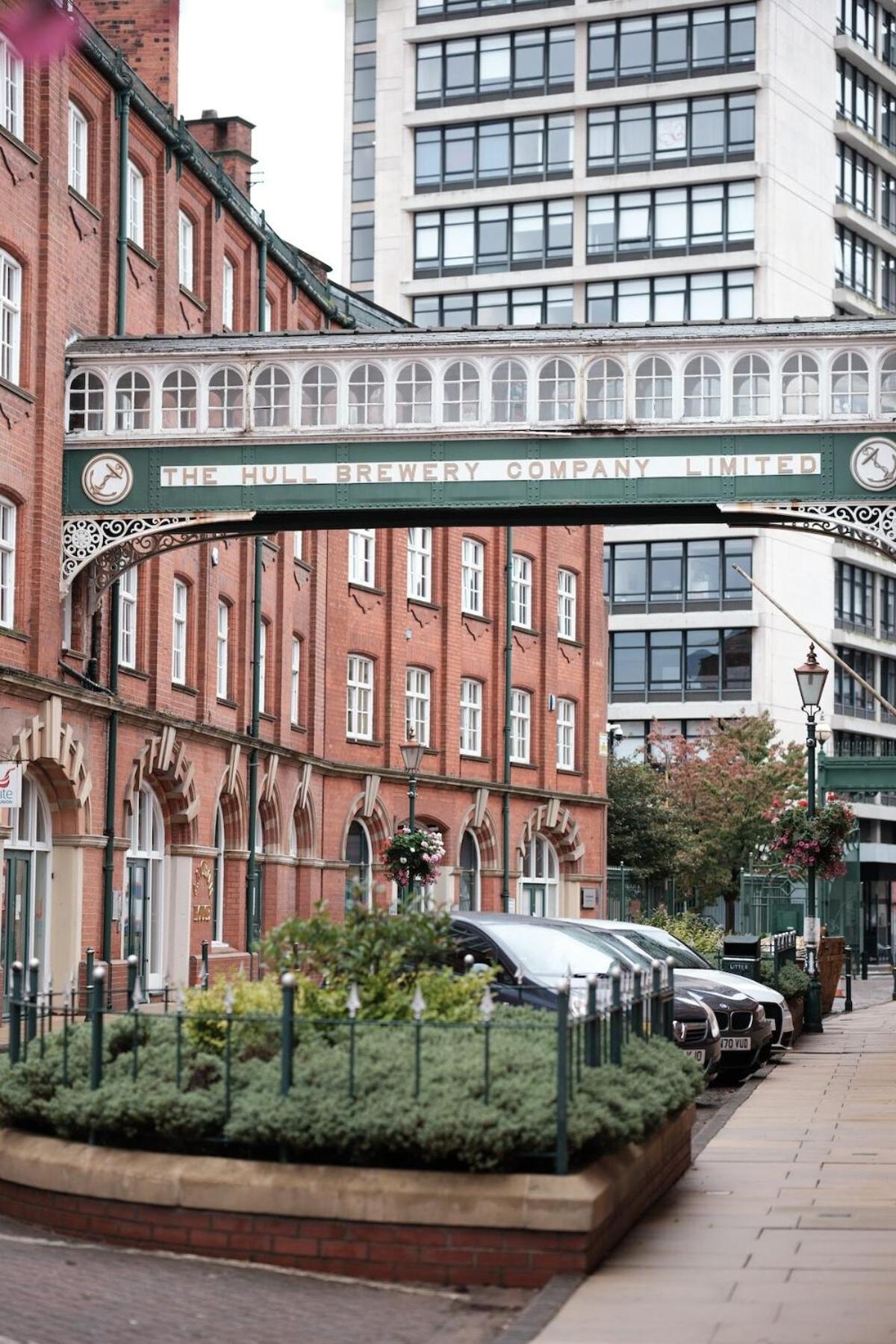 Hull City Centre Converted Brewery Apartment 4 赫尔河畔京士顿 外观 照片